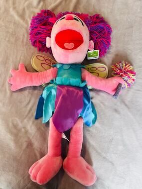 Sesame Place Street Sea World Abby Cadabby Fairy Large 27" Plush Doll Toy
